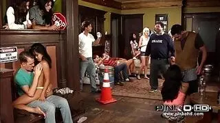 Sorority Sluts Suck Cock And Get Their Pussies Eaten